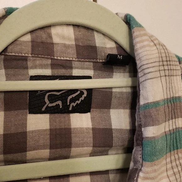 Fox Racing Men's Button Up Shirt Size Medium - Picture 8 of 8